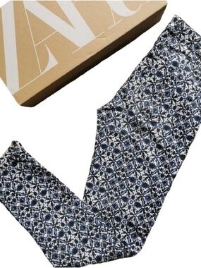Print Stretch Skinny Jeans